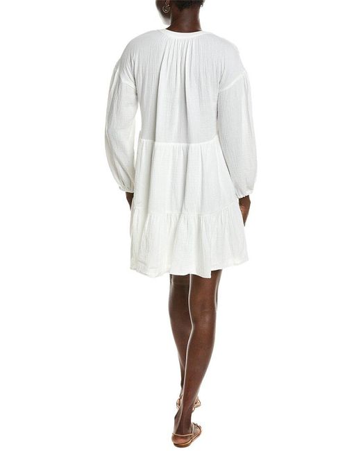 Chaser Brand White Magnolia Mini Dress