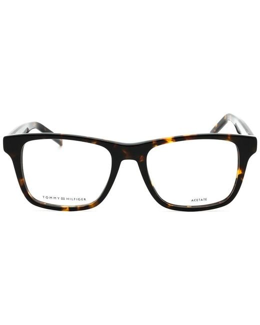 Tommy Hilfiger Black Th 1990 52Mm Optical Frames for men