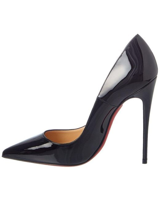 Christian Louboutin Blue So Kate 120 Patent Pump