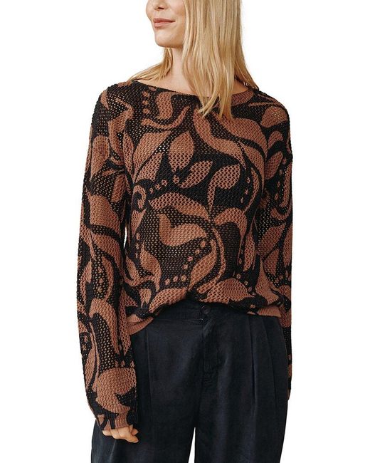 Bella Dahl Black Crew Neck Sweater