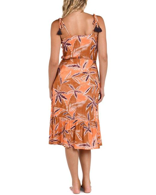 La Blanca Orange Dress Coverup