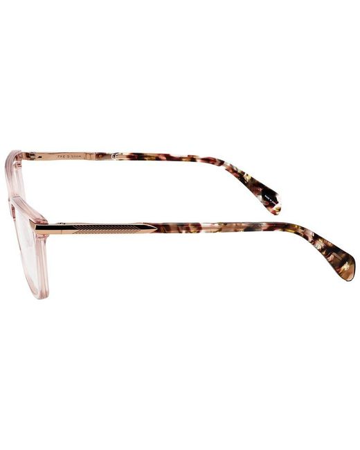 Rag & Bone Metallic Rnb3050 51Mm Optical Frames