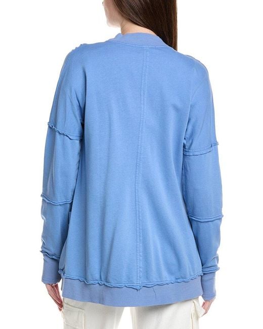 XCVI Blue Trude Cardigan