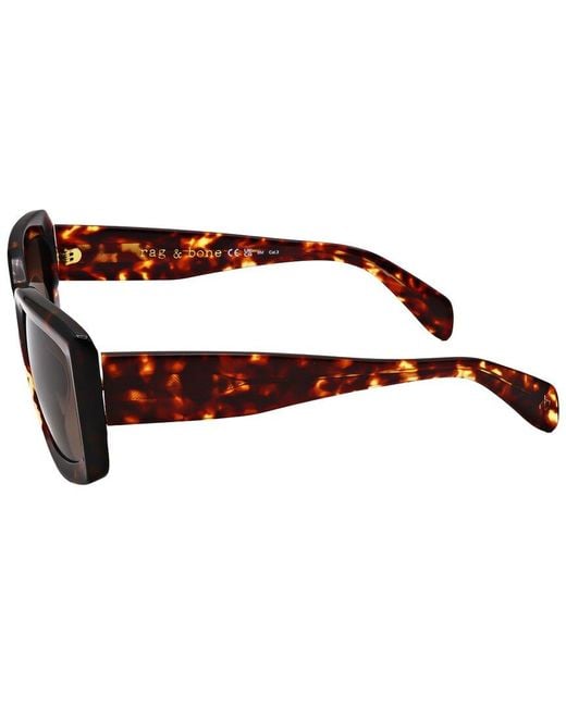 Rag & Bone Brown Rnb1076 54Mm Sunglasses