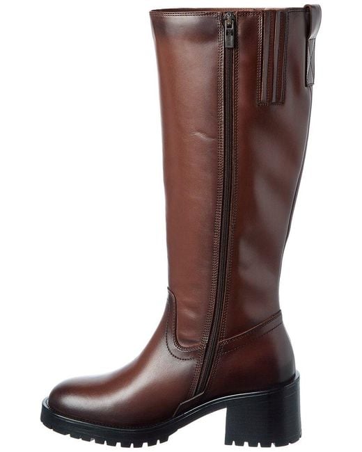 La Canadienne Brown Wind Leather Boot