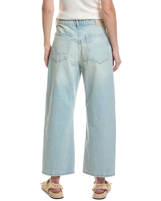 Free People Blue We The Free Deep Trance Dropped Boyfriend Jean