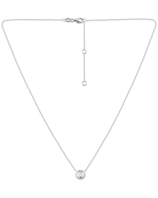 Gregg Ruth White 14K 0.12 Ct. Tw. Diamond Pendant