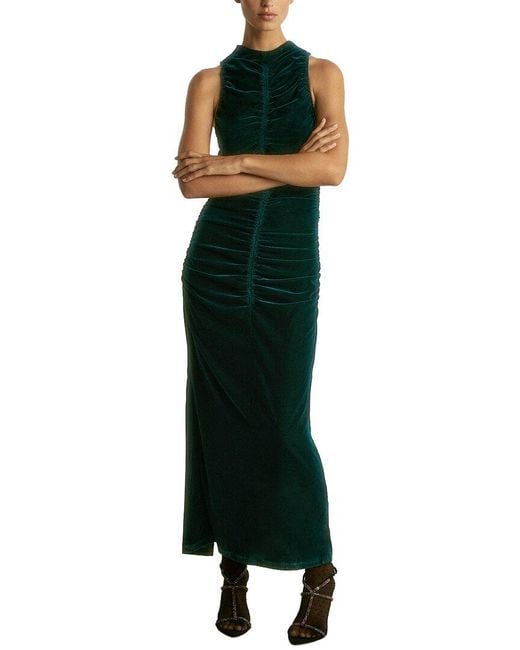 Reiss Green Niva Dress