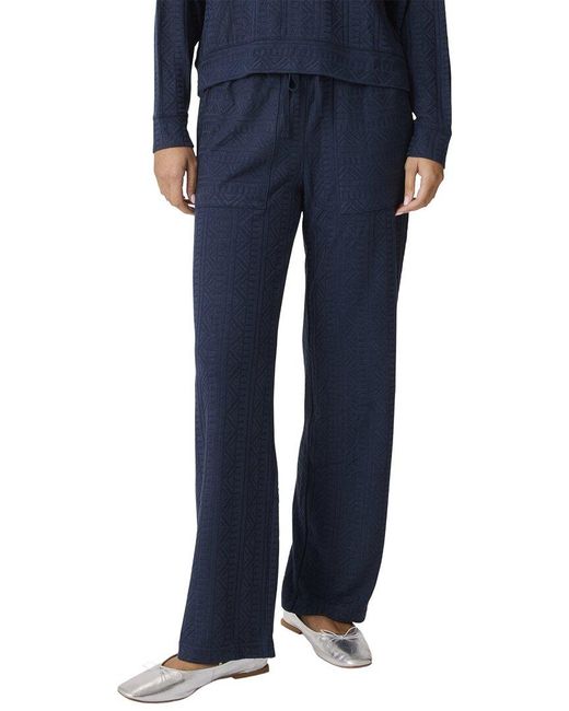 Splendid Blue Full Length Snit Pant