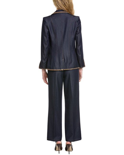 Nanette Lepore Black 2Pc Suit Set