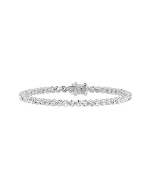 Lab Grown Diamonds White 14K 2.50 Ct. Tw. Lab-Grown Diamond Tennis Bracelet