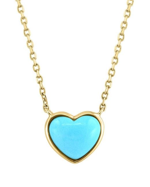 Effy Fine Jewelry Blue 14K 1.33 Ct. Tw. Necklace