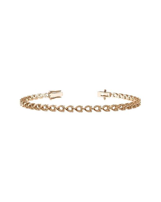 Lab Grown Diamonds White 14K Rose 16.50 Ct. Tw. Lab-Grown Diamond Bracelet