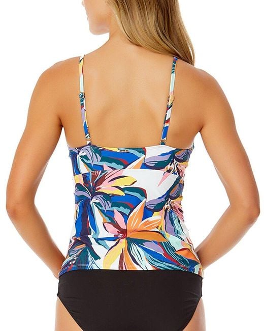 Anne Cole Blue Swim Tankini