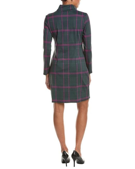 Jude Connally Blue Anna Quarter Zip Dress