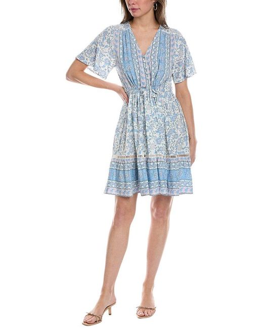 Walker & Wade Blue Walker&Wade Ali Dress