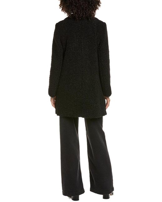 Sam Edelman Black Teddy Coat