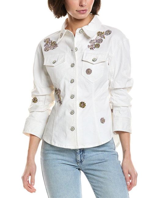 Cinq À Sept White Ivy Canyon Jacket