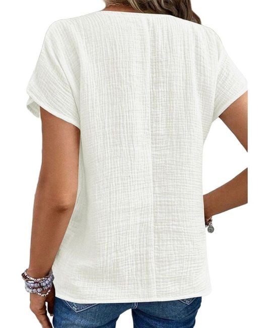 Emma way White Blouse
