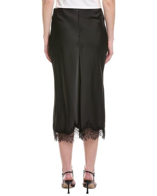 Avantlook Black Midi Skirt