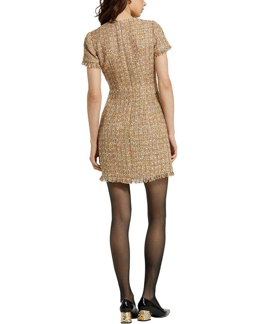 Mac Duggal Natural Mini Dress