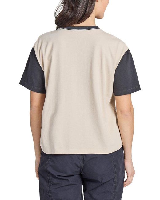 Life Is Good. Gray Crusher Boxy Tee