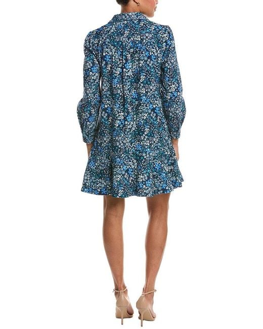 Jude Connally Blue Bunny Corduroy Dress