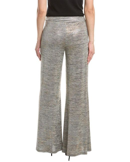 Joseph Ribkoff Gray Textured Pant