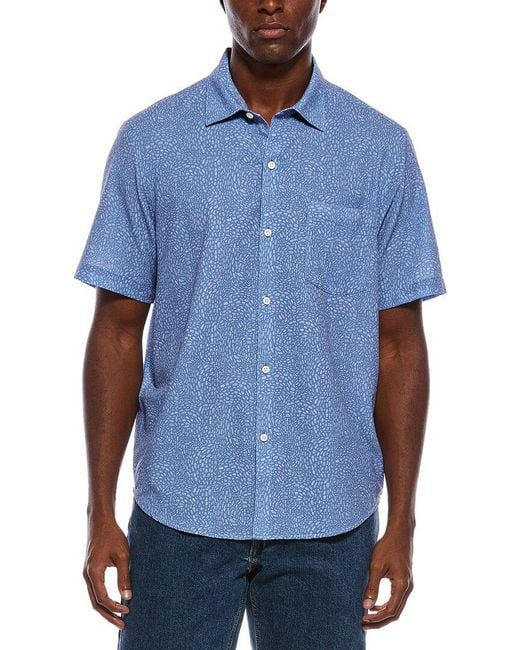 Tommy Bahama Blue Bahama Coast Dot Drift Shirt for men