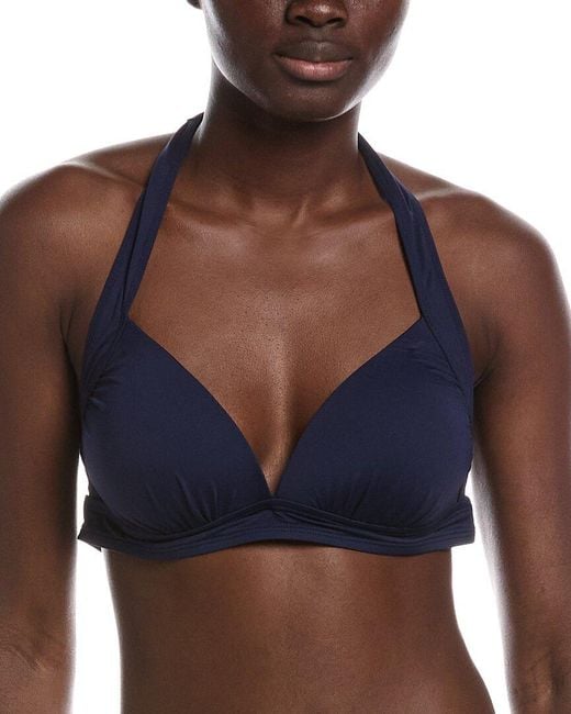 Tommy Bahama Blue Halter Bikini Top