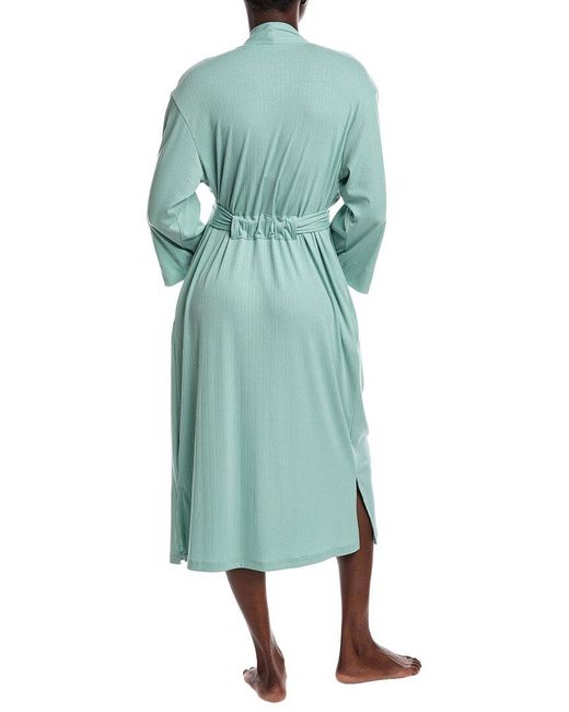 Natori Green Soothe Rib Robe