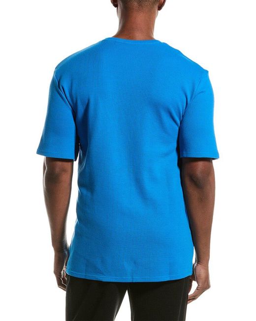 Boss Blue Waffle Shirt for men