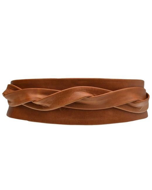 Ada Brown Classic Wrap Leather Belt