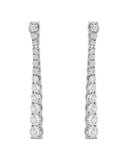 Sabrina Designs White 14K 0.55 Ct. Tw. Diamond Drop Earring