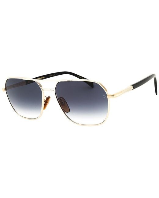 David Beckham Blue Db 1128/G/S 59Mm for men