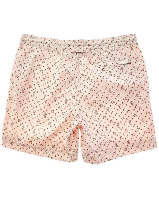 Orlebar Brown Pink Swim Trunk for men