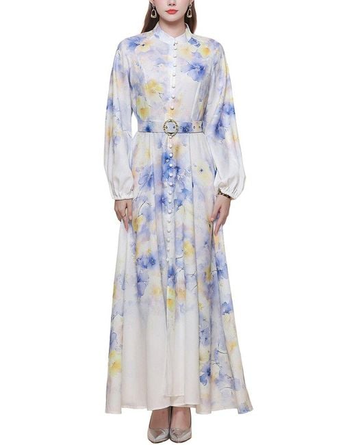 Kaimilan Blue Maxi Dress