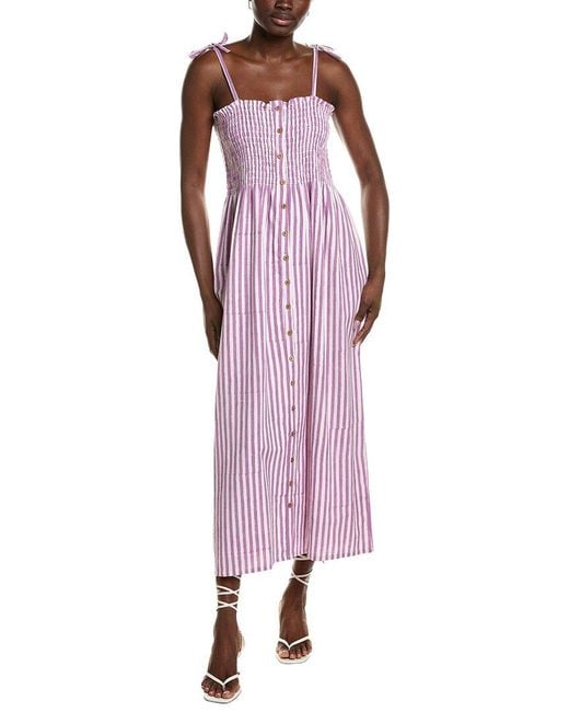 Emerson Fry Purple Santiago Sundress