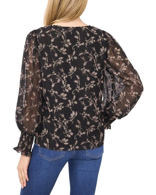 Cece Black Blouse