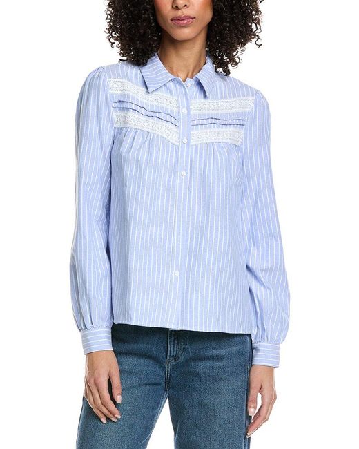 ANNA KAY Blue Amy Fleur Shirt