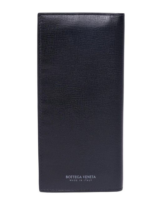 Bottega Veneta Blue Leather Card Case