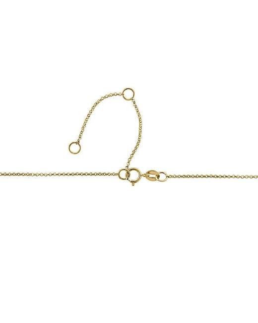 Effy Fine Jewelry Blue 14K 0.93 Ct. Tw. Diamond & Sapphire Necklace