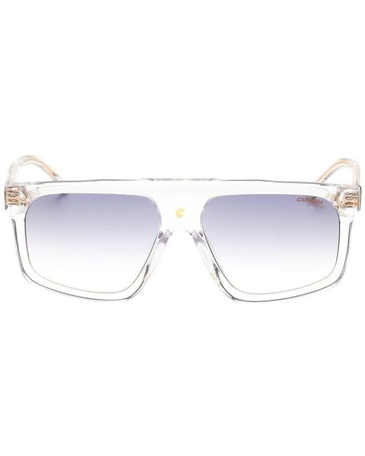 Carrera White 59Mm Sunglasses for men