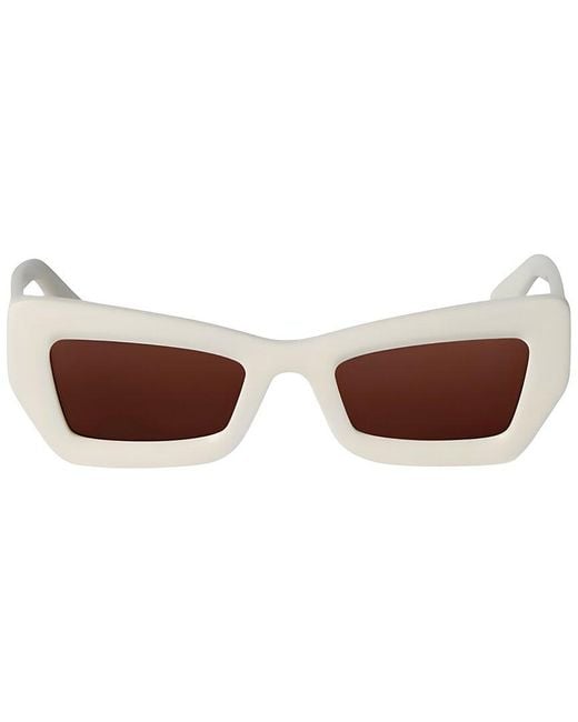 Off-White c/o Virgil Abloh Brown Aurora 51Mm Sunglasses