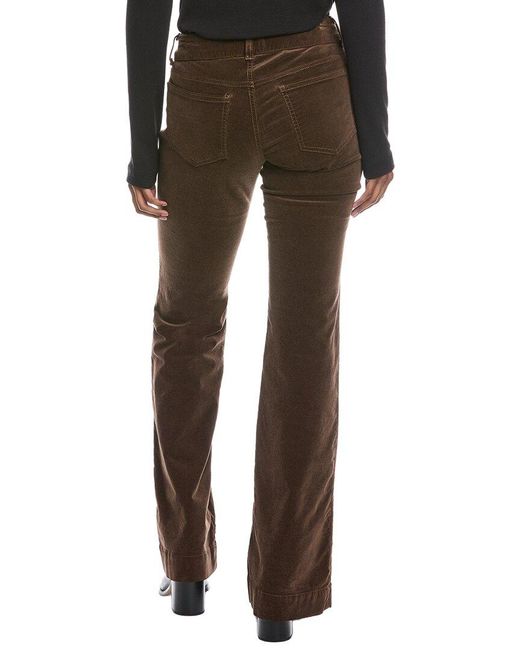 Ramy Brook Black Kyle Velveteen Wide Leg Pant