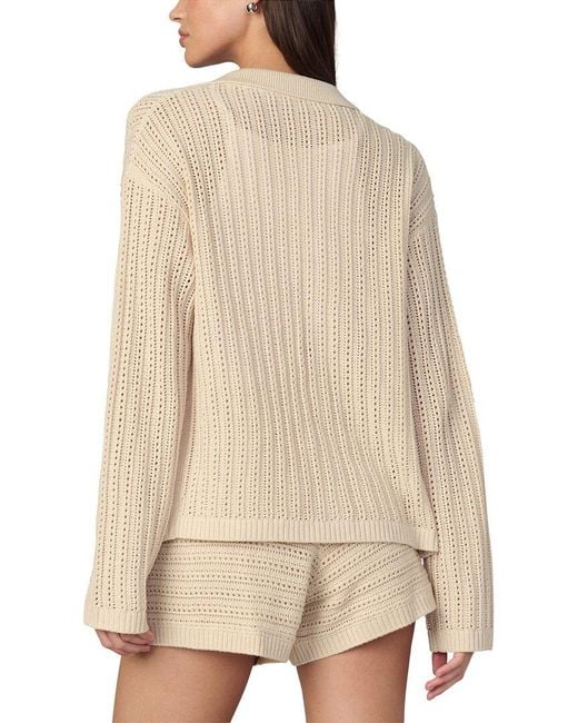 Joe's Jeans Natural The Arlo Crochet Cardigan