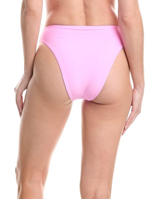 VYB Pink Kimmy Vintage High Waist Swim Bottom
