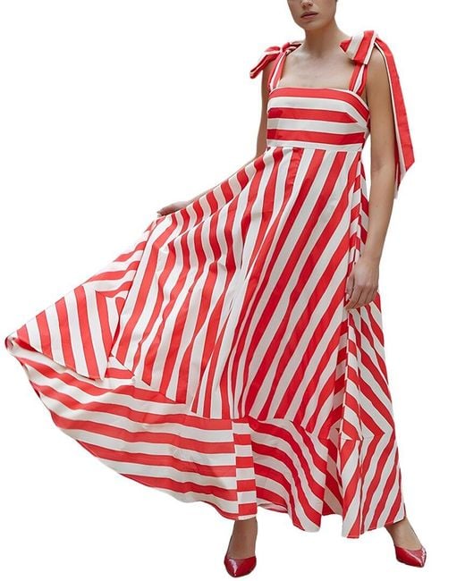 CAMILA BLANCO Red Maxi Dress