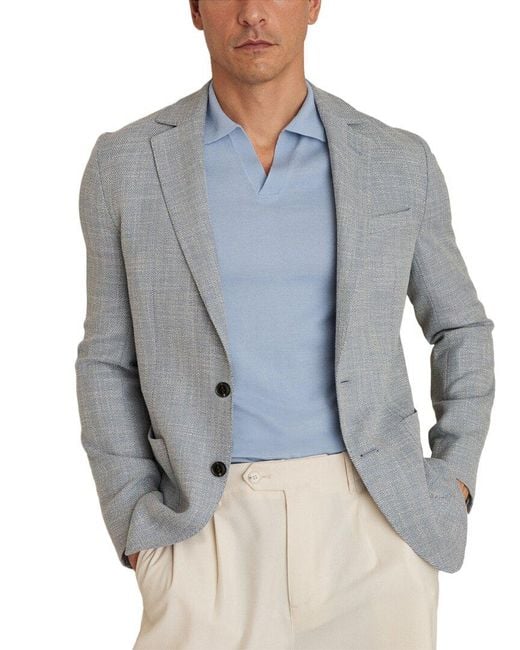 Reiss Blue Aphrodite Formal Jacket for men