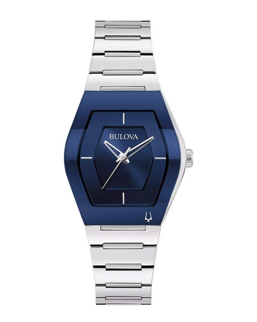 Bulova Blue Gemini Watch